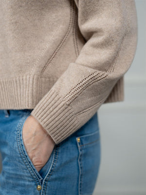 Dear Dharma Estas Cardigan Beige Melange