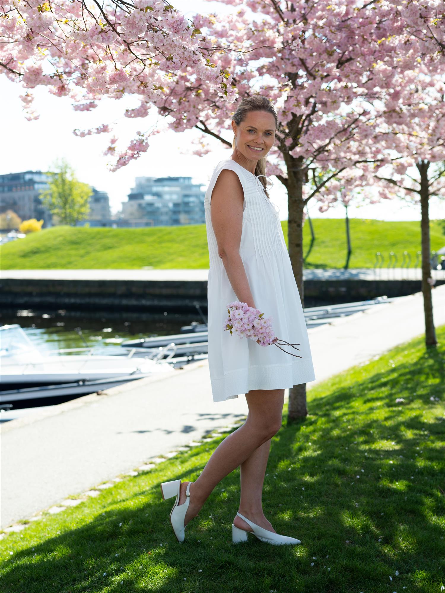Camilla Pihl Mira Dress White