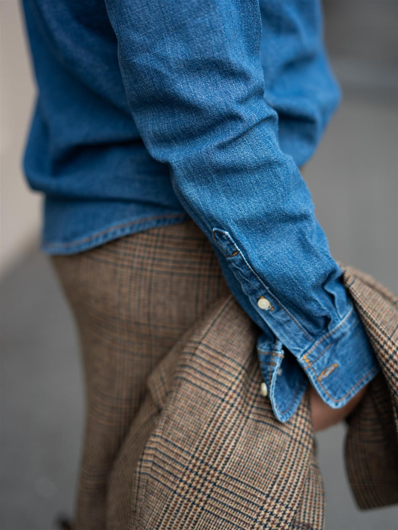 Gant Reg Denim Shirt Indigo