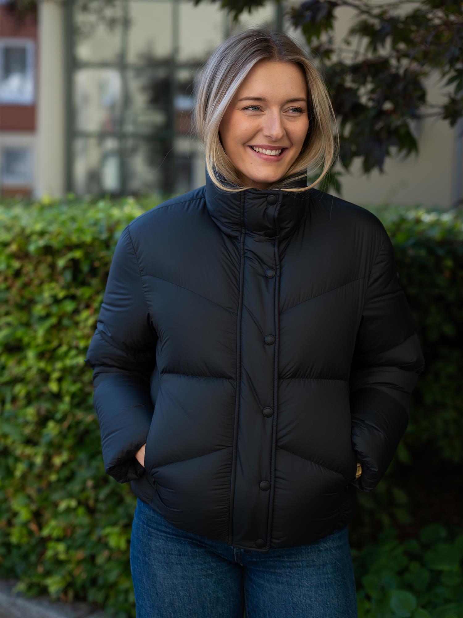 Ladies Down Jacket Black