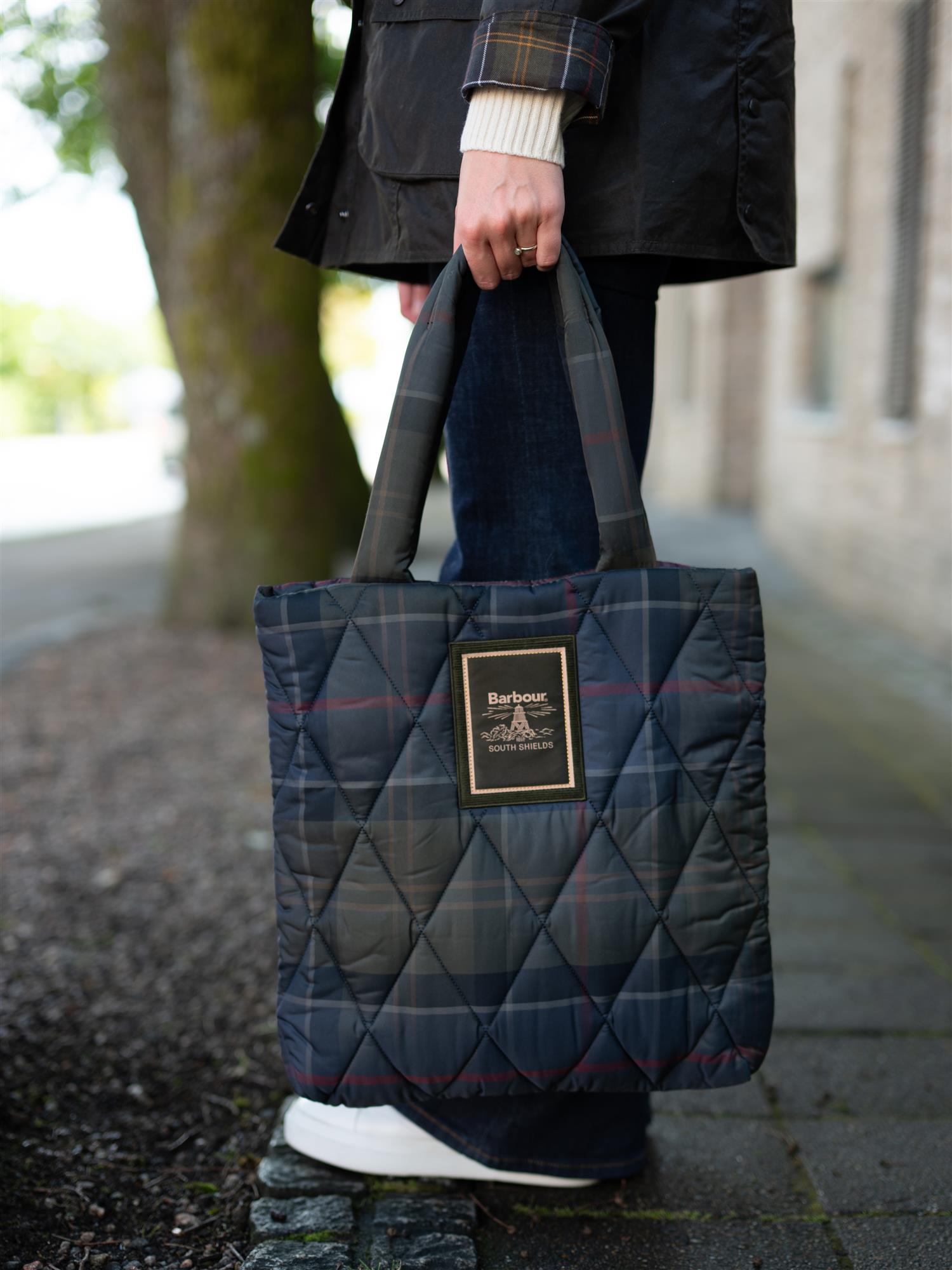 Tartan Arlene Tote Shadow Classic