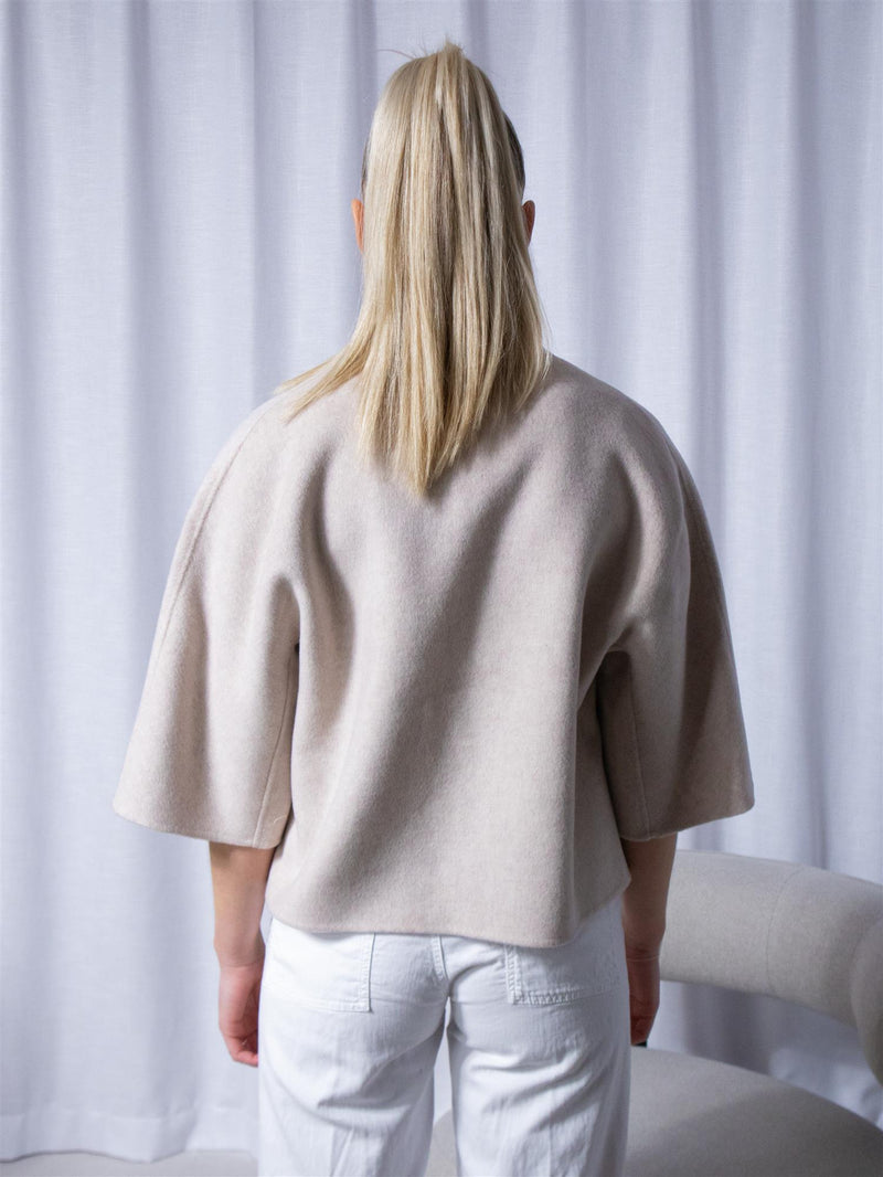 Christian Aks Kira Wool Jacket Sand