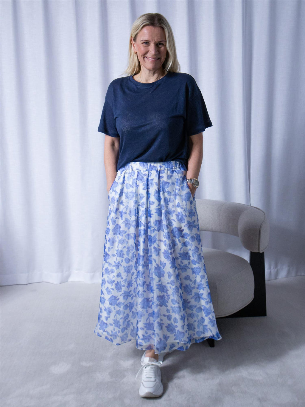 Max Mara Marca Cornflower