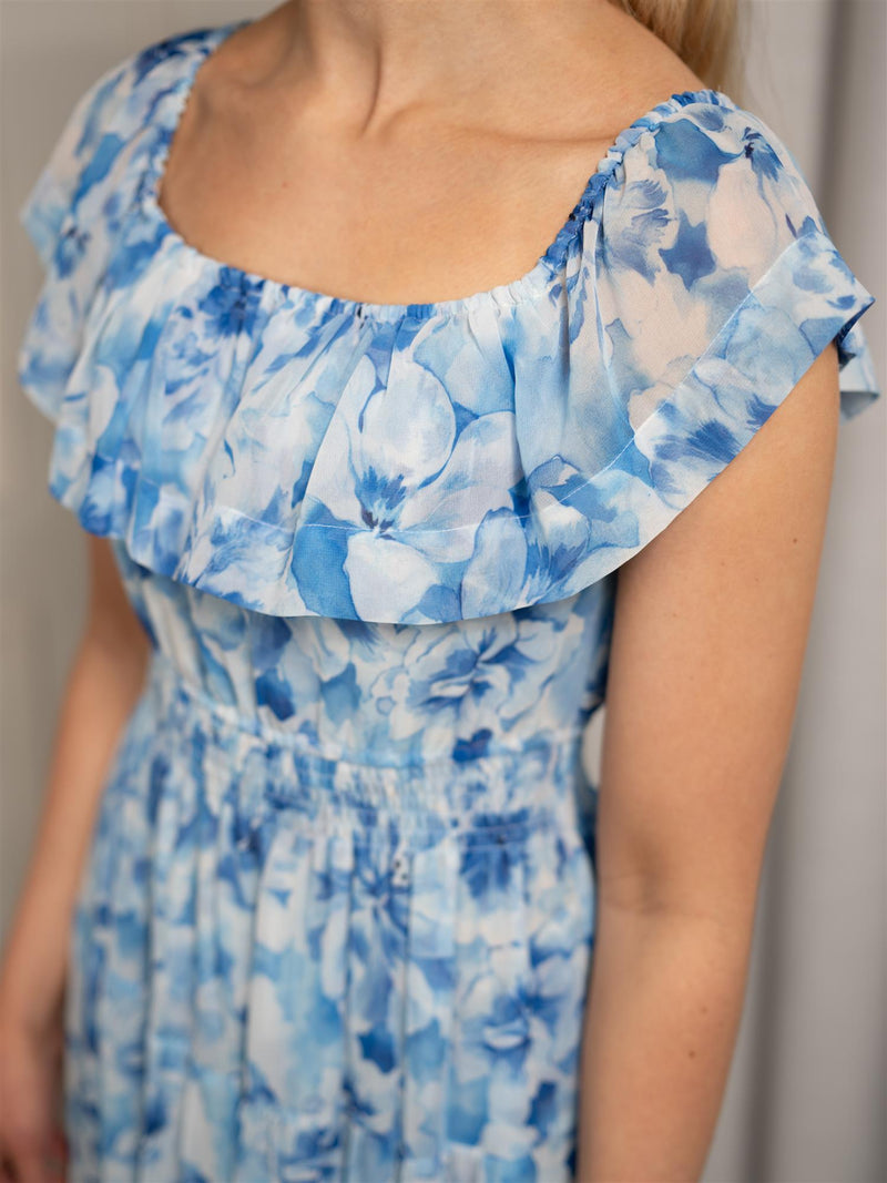 Hale Bob Estelle Dress Blue