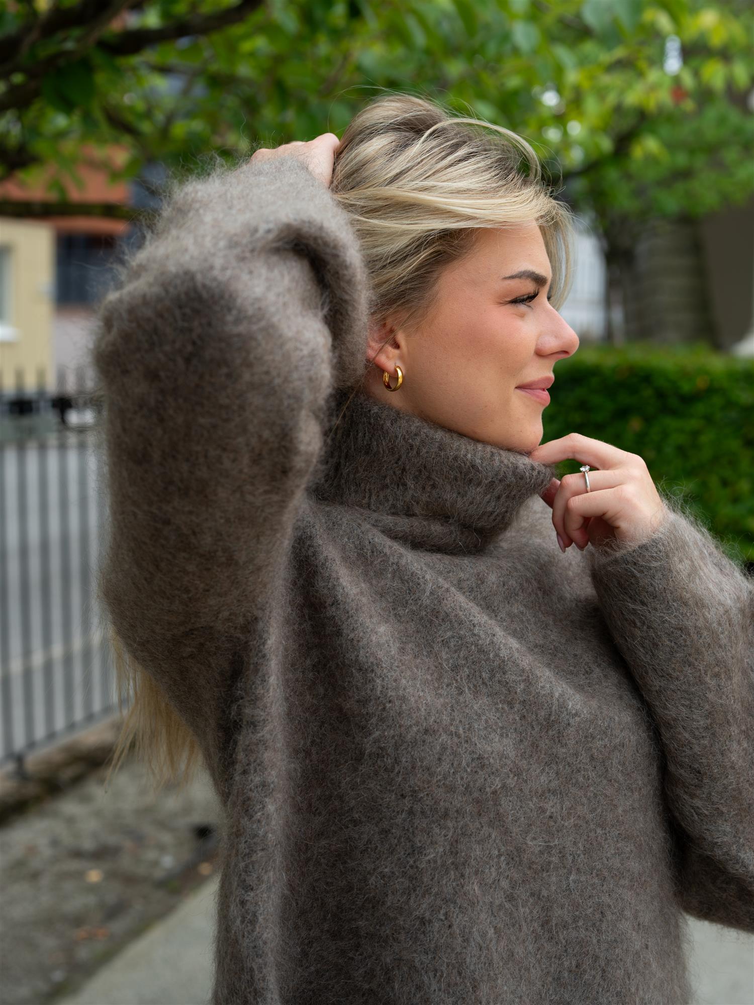 Milena Chunky Sweater Brown