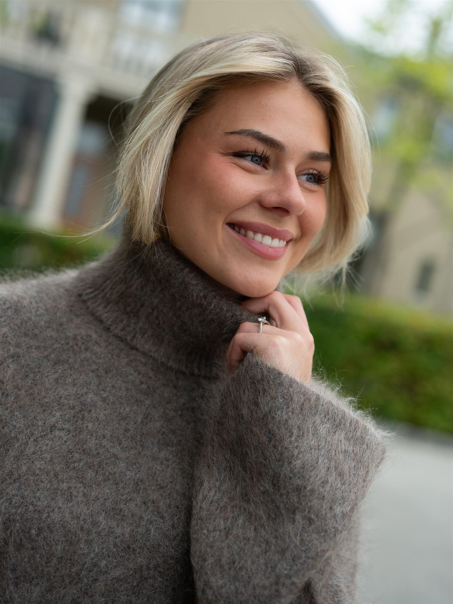 Milena Chunky Sweater Brown