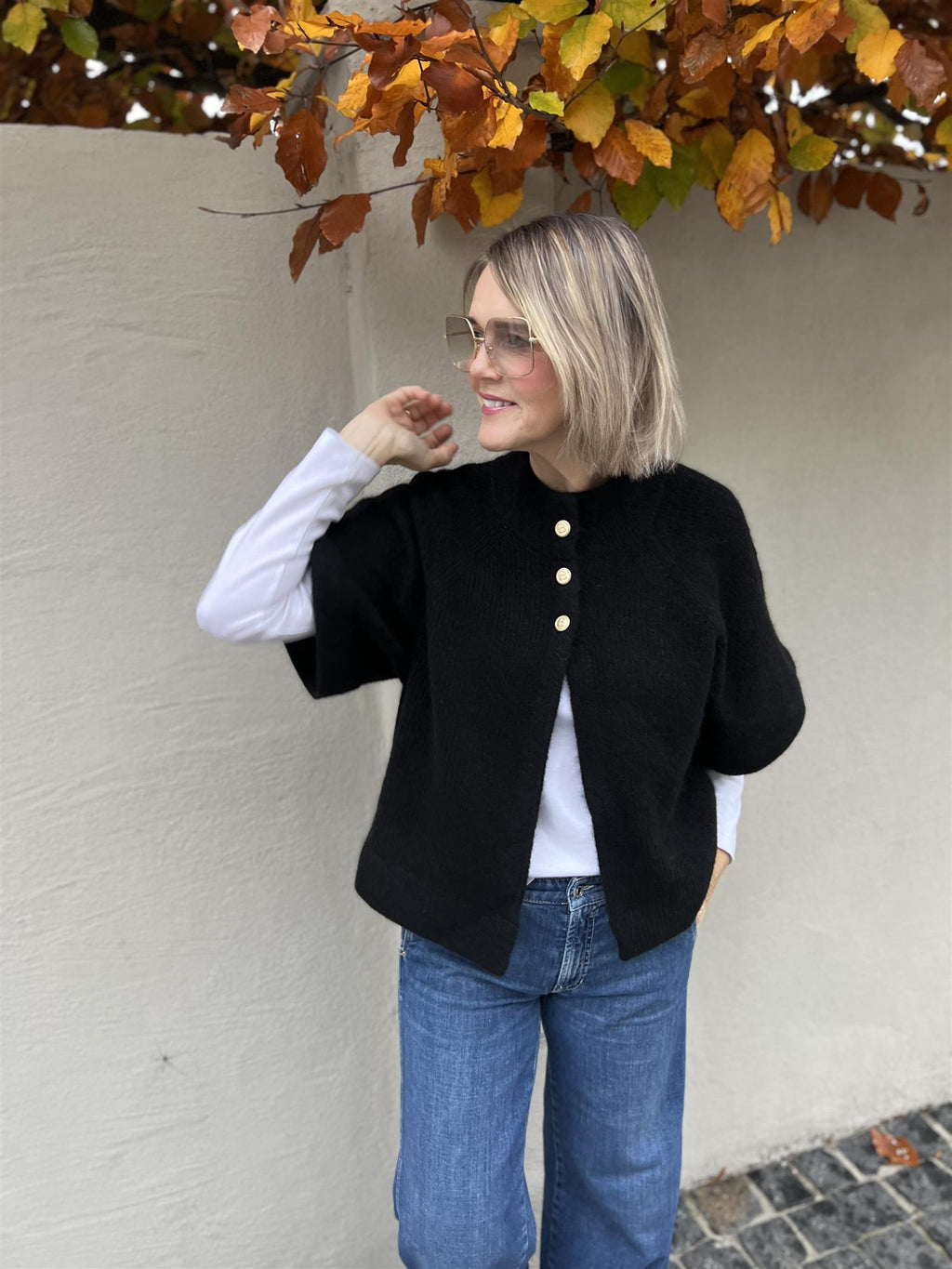 Busnel Vilanie Cardigan Black