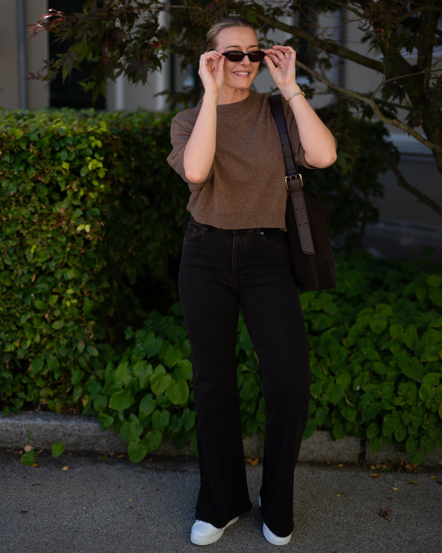 Lilou pullover ¾ Cafe Au Lait