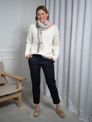 Barbour Abigail Tartan Scarf Primrose Safari