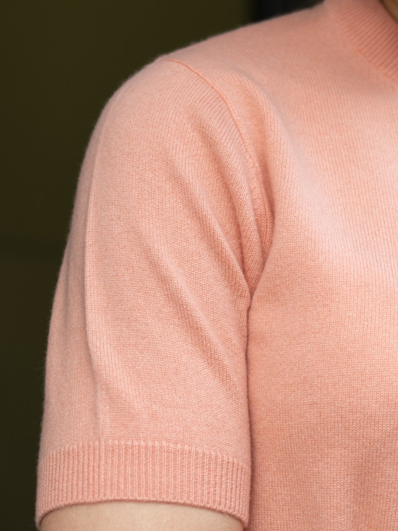 Stenströms Janet Short Sleeve Knit Orange
