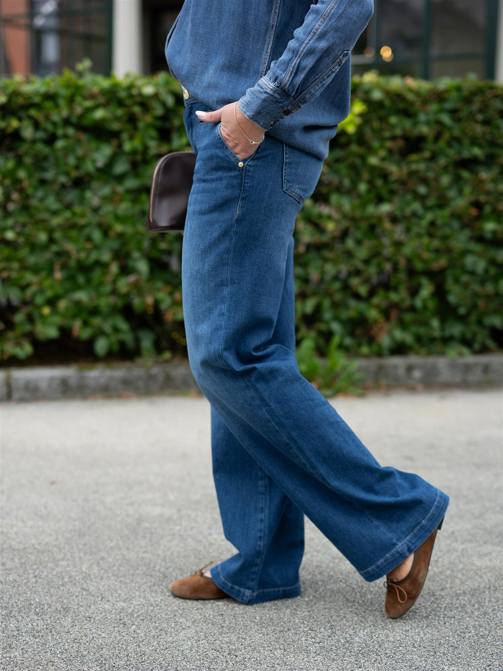 Mos Mosh Candia Peach Jeans Dark Blue