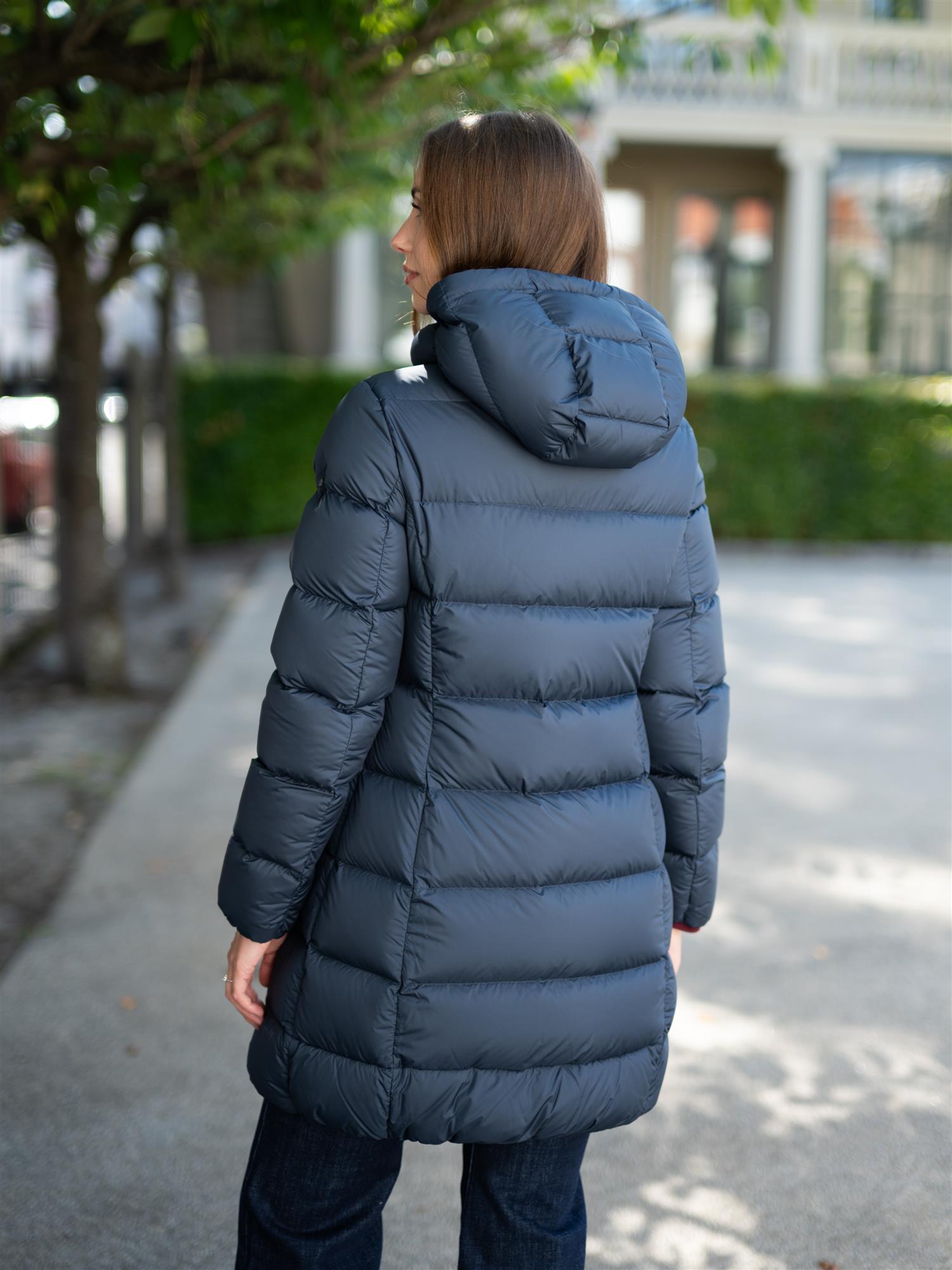 Ladies Down Jacket Blue
