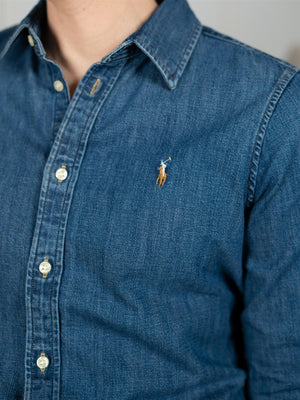Polo Slim Fit Denim Shirt Merced Wash