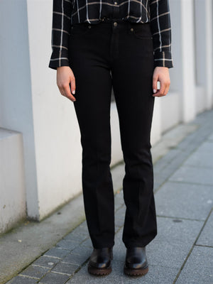 Cambio Paris Flared Black