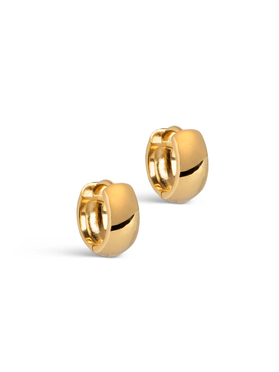 Enamel Classic Wide Hoops