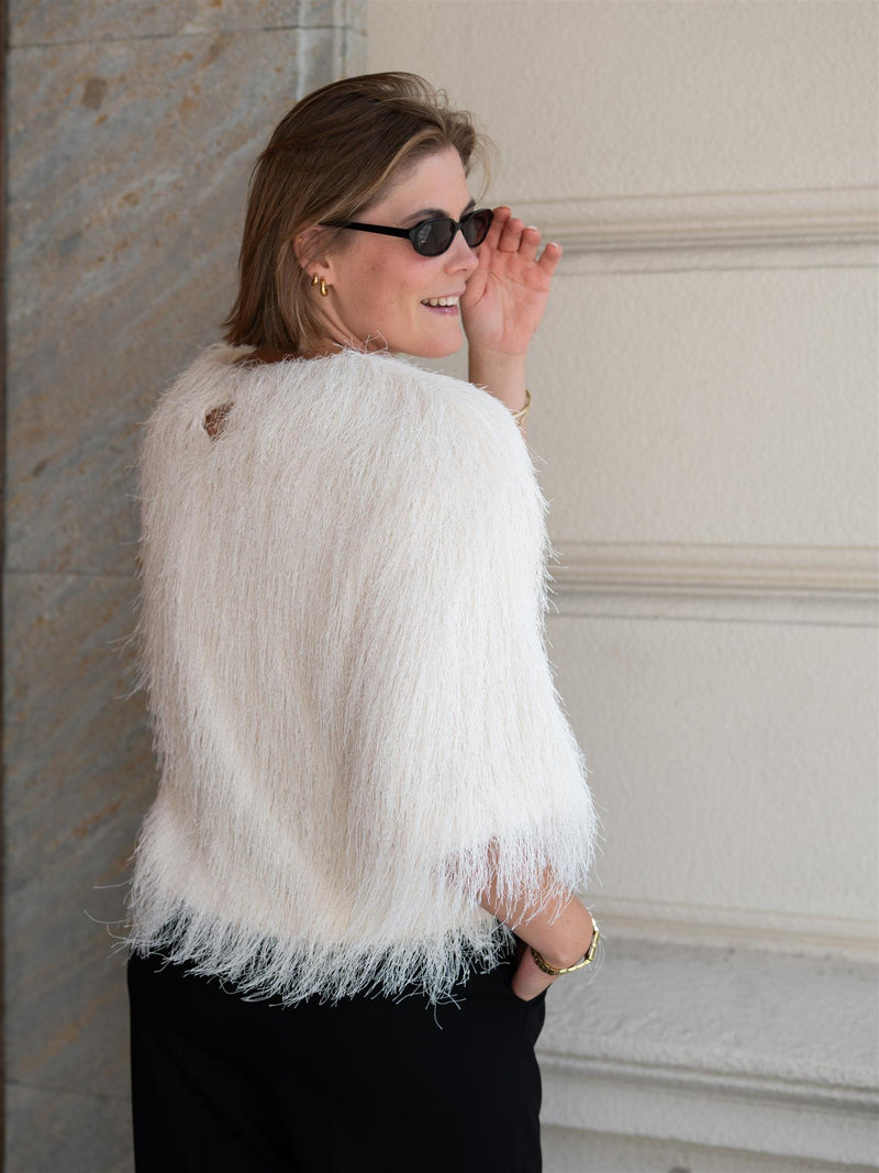 ONE and OTHER Leonora Top Winter White