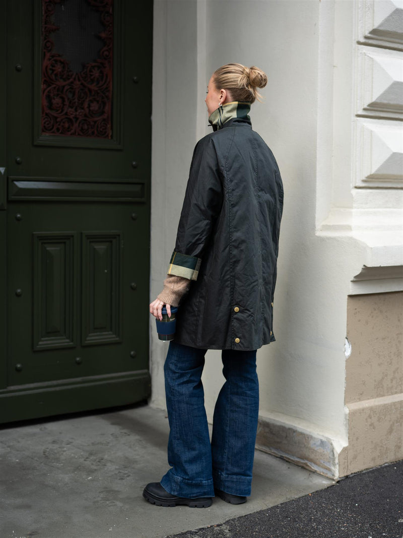 Barbour Long Beadnell Wax Jacket
