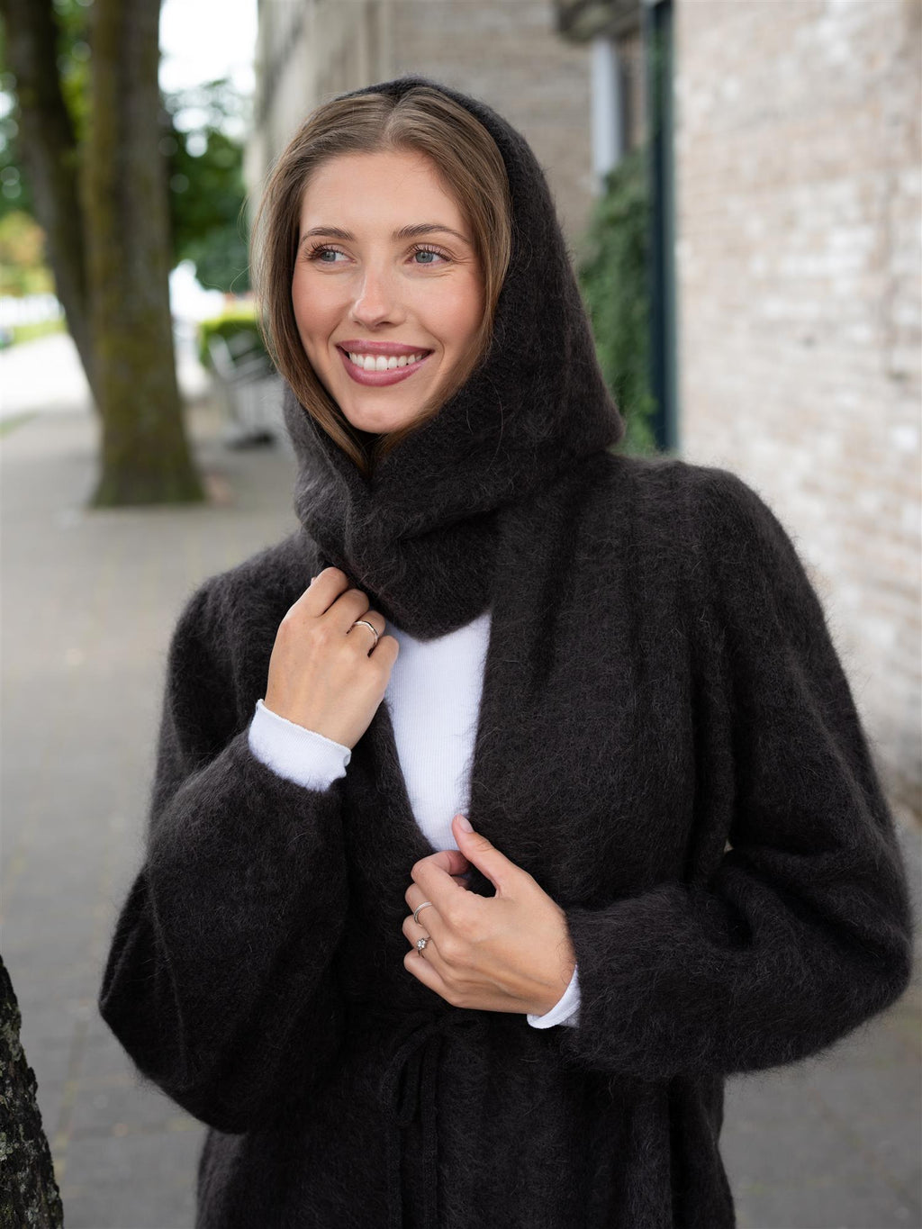 Ella&il Kajsa Chunky Balaclava Drak Brown