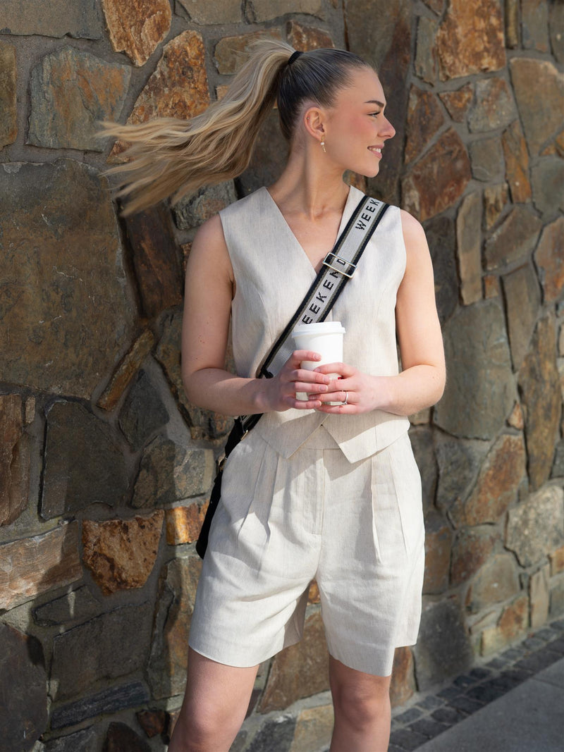 Camilla Pihl Daria Shorts Light Sand