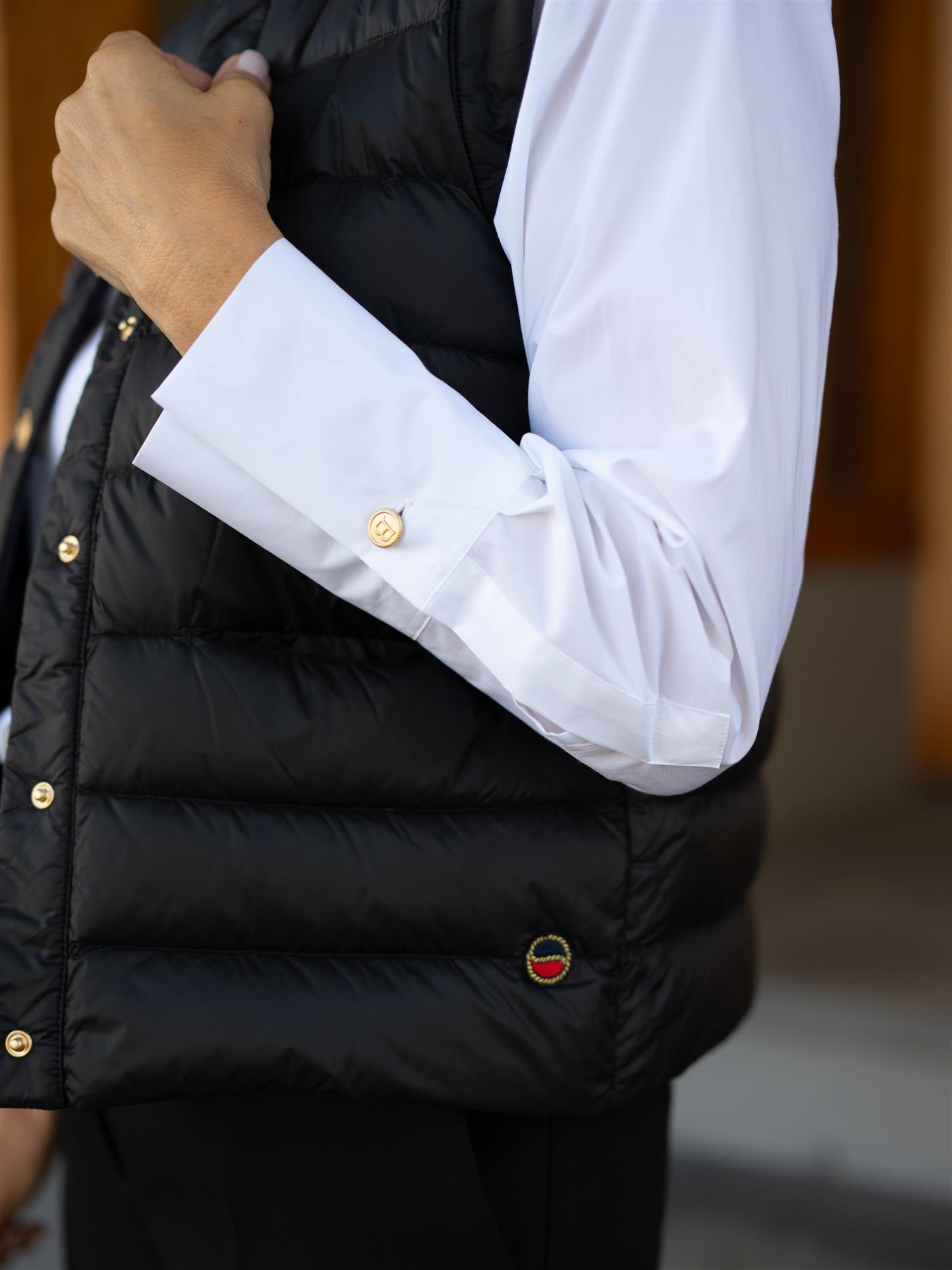 Ina Down Vest Black