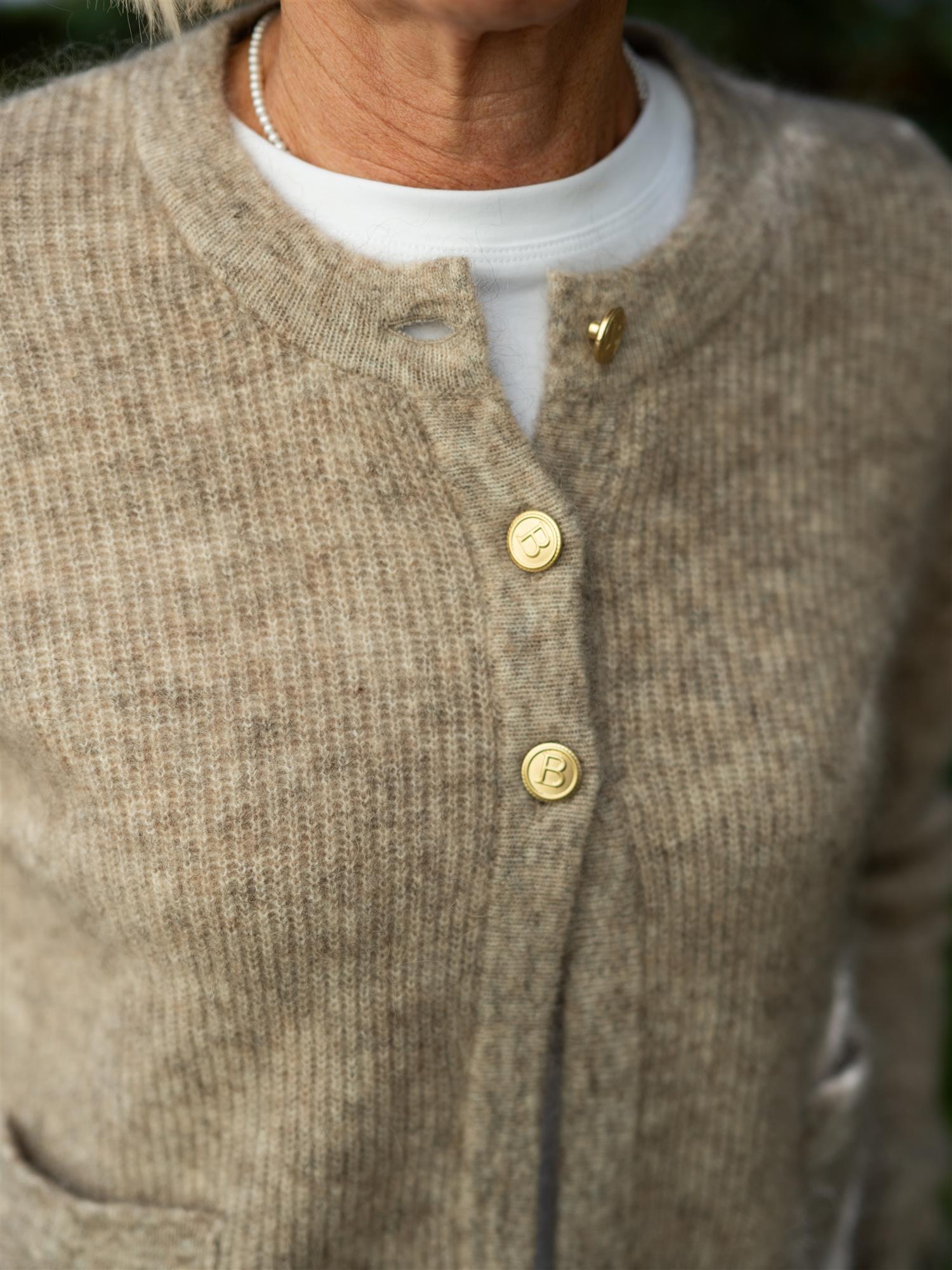 Sienna Rib Cardigan Melange