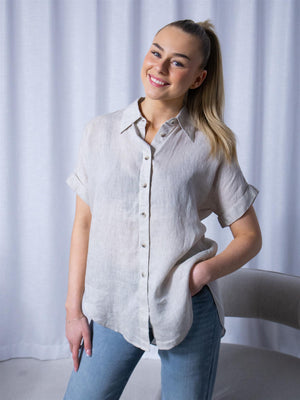 Sand Peppa Shirt BSS Beige