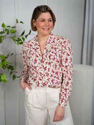 Camilla Pihl Lu Lu Blouse Berry Print