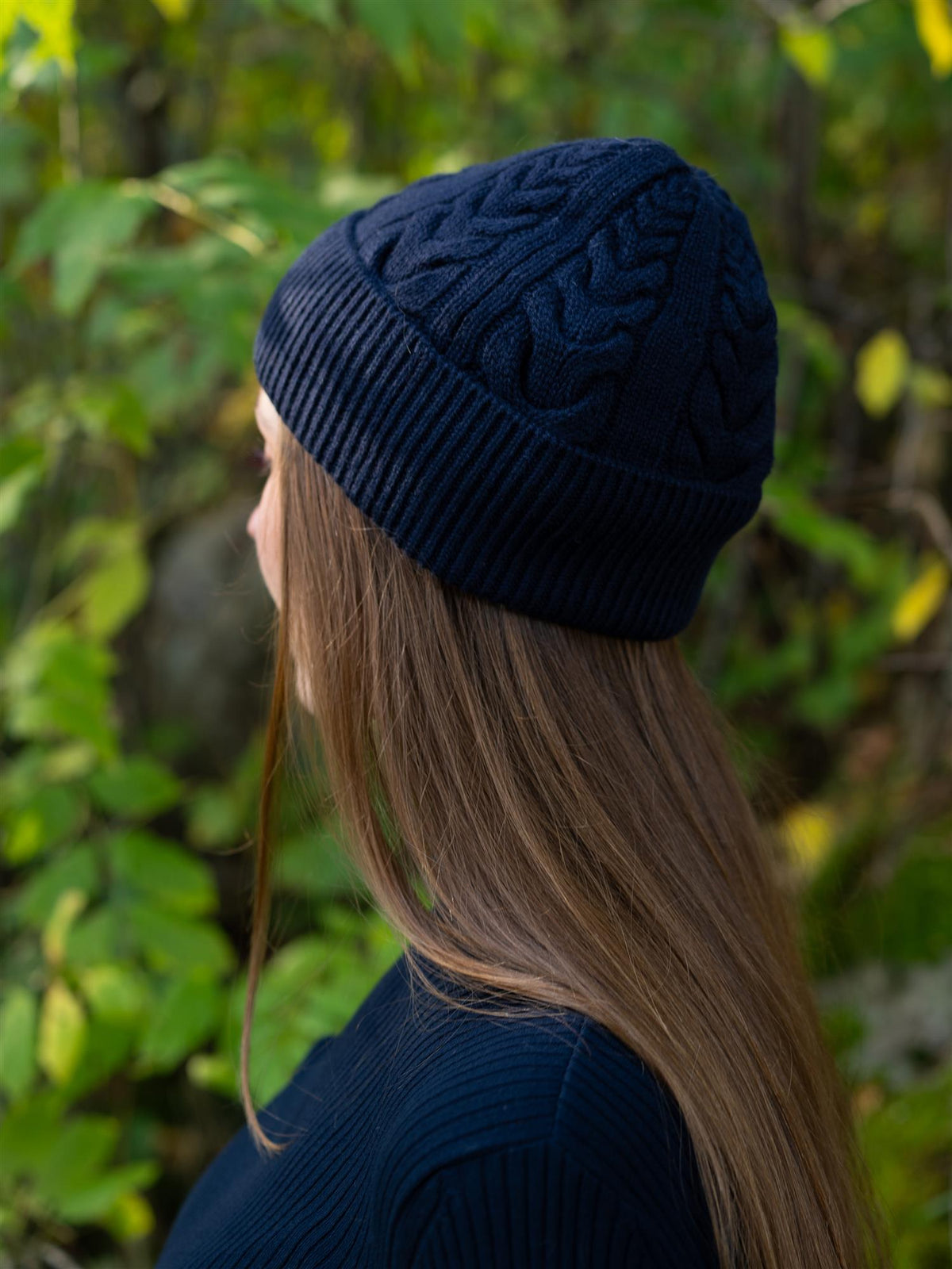 Cable Beanie Marine