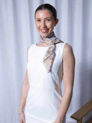 Hale Bob Erin Scarf Ivory