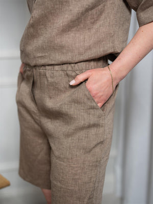 Stenströms Joy Shorts Light Brown