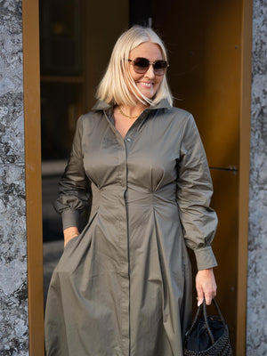 Camilla Pihl Leandra Dress Army