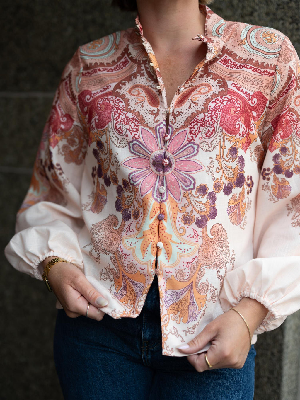 Choklate Paris Frime Blouse Cream