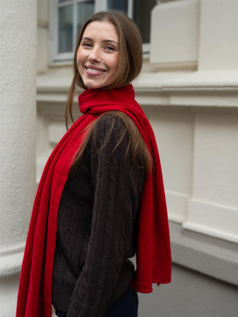 Camilla Pihl Babette Scarf Red