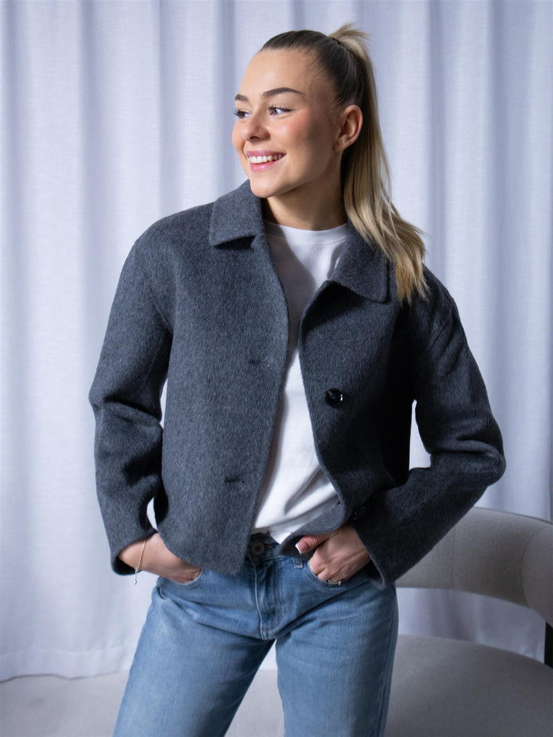 Camilla Pihl Adara Jacket Dark Grey Mel