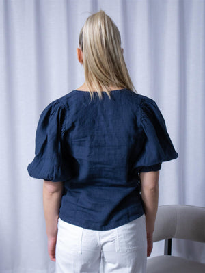 Mos Mosh Taissa Linen Blouse Spellbound