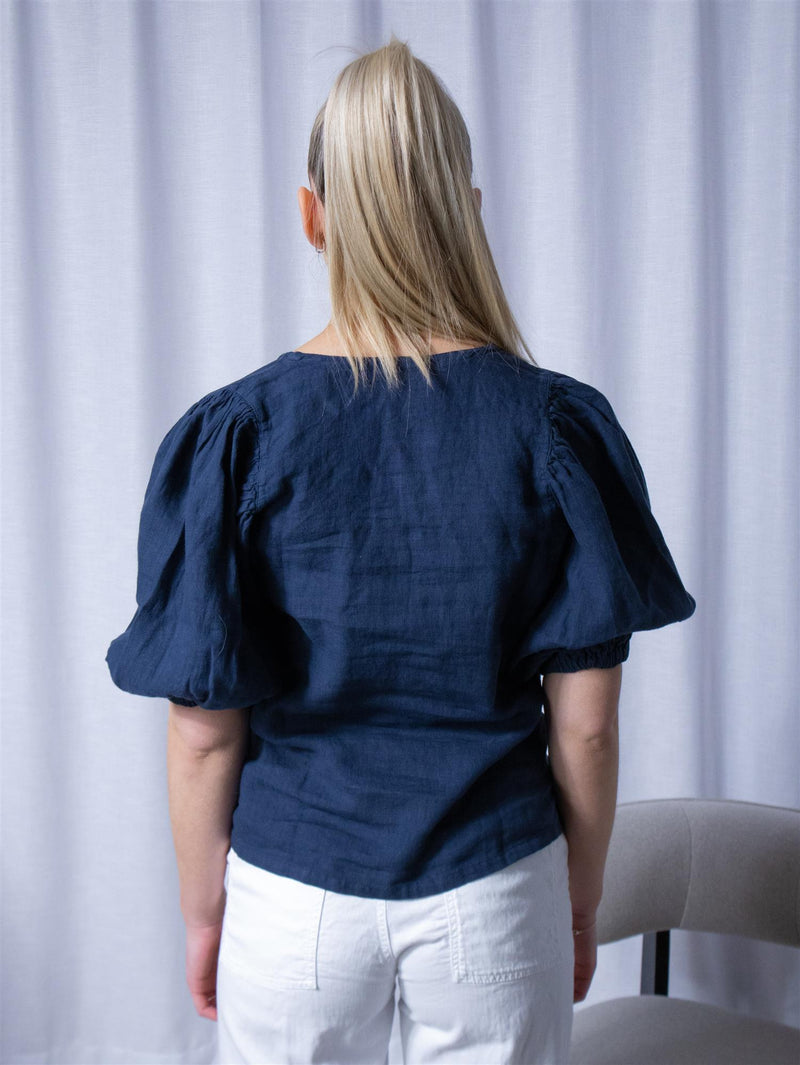 Mos Mosh Taissa Linen Blouse Spellbound