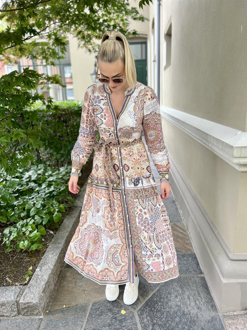 Hale Bob Samara Maxi Dress Linen