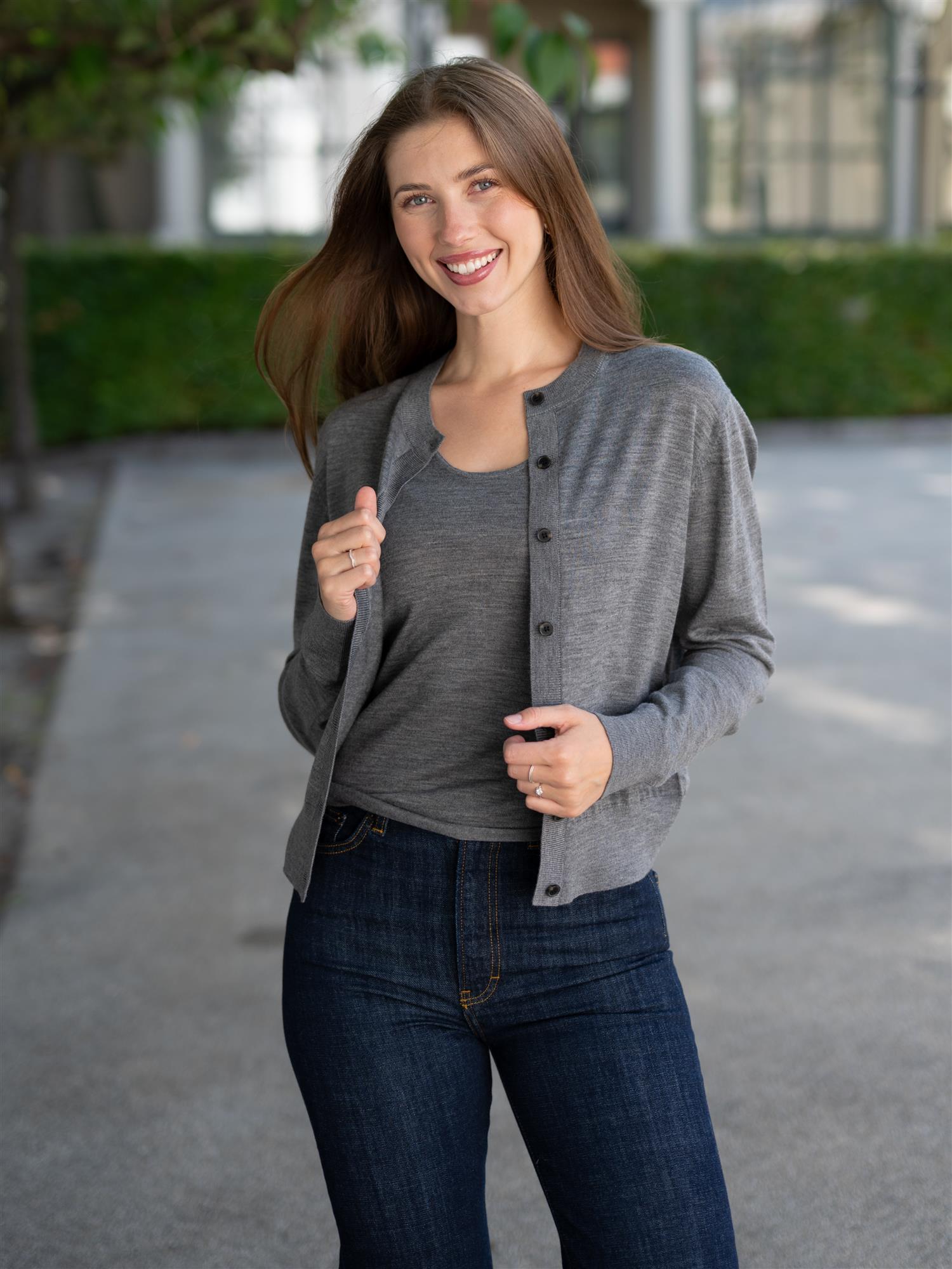 Emmie Tank Top Stone Grey