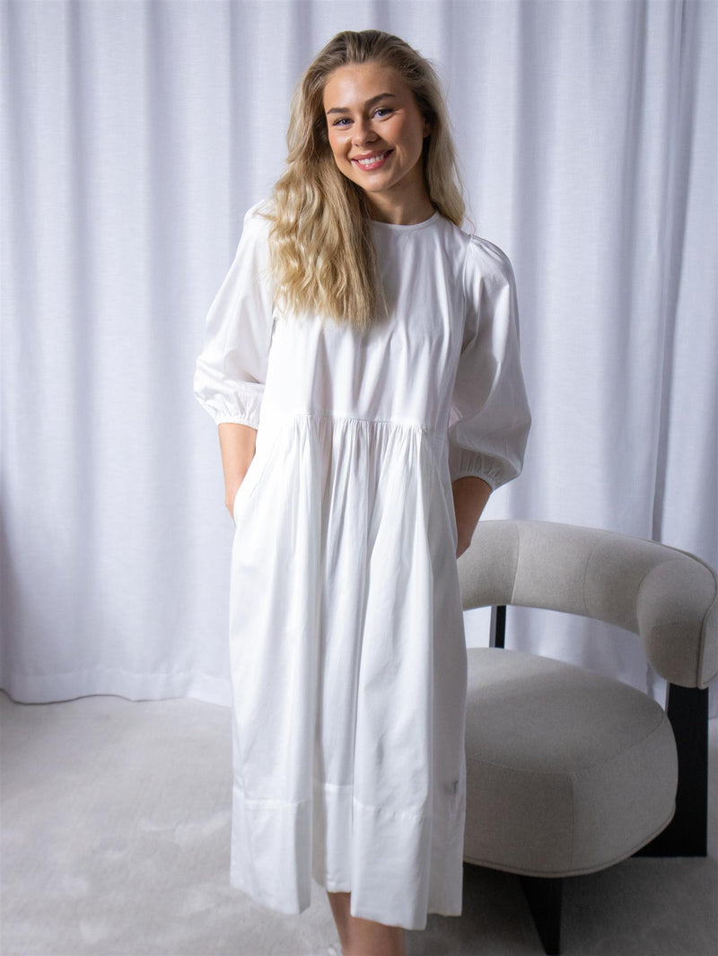 Ella&il Fie Cotton Dress White