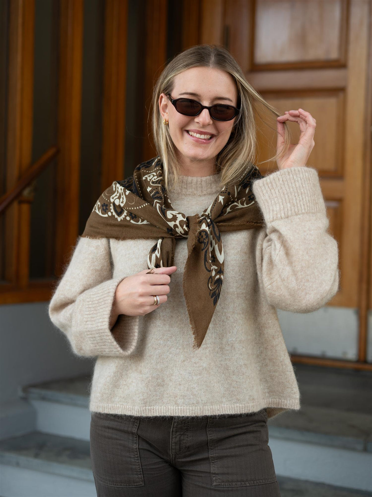 Scarf Bandana Hazelnut WC