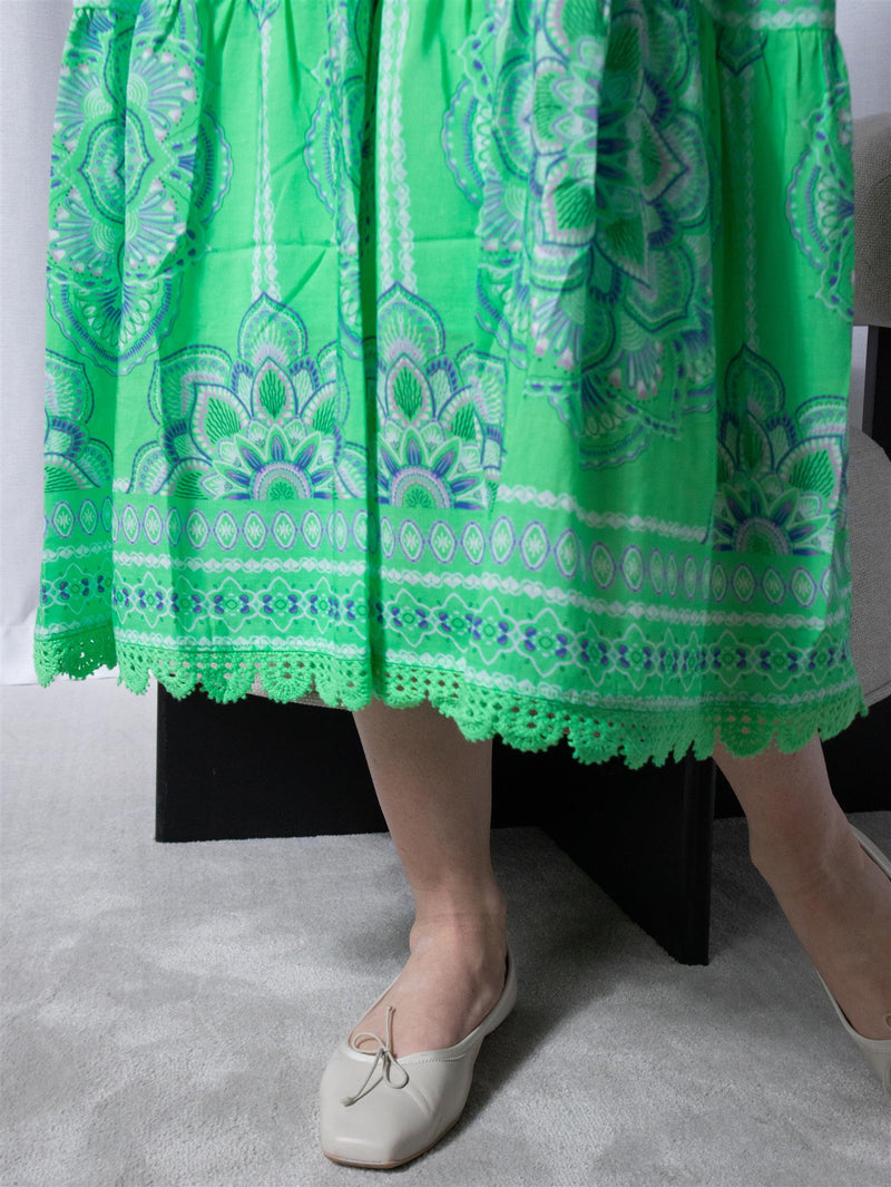 Hale Bob Liv Dress Green