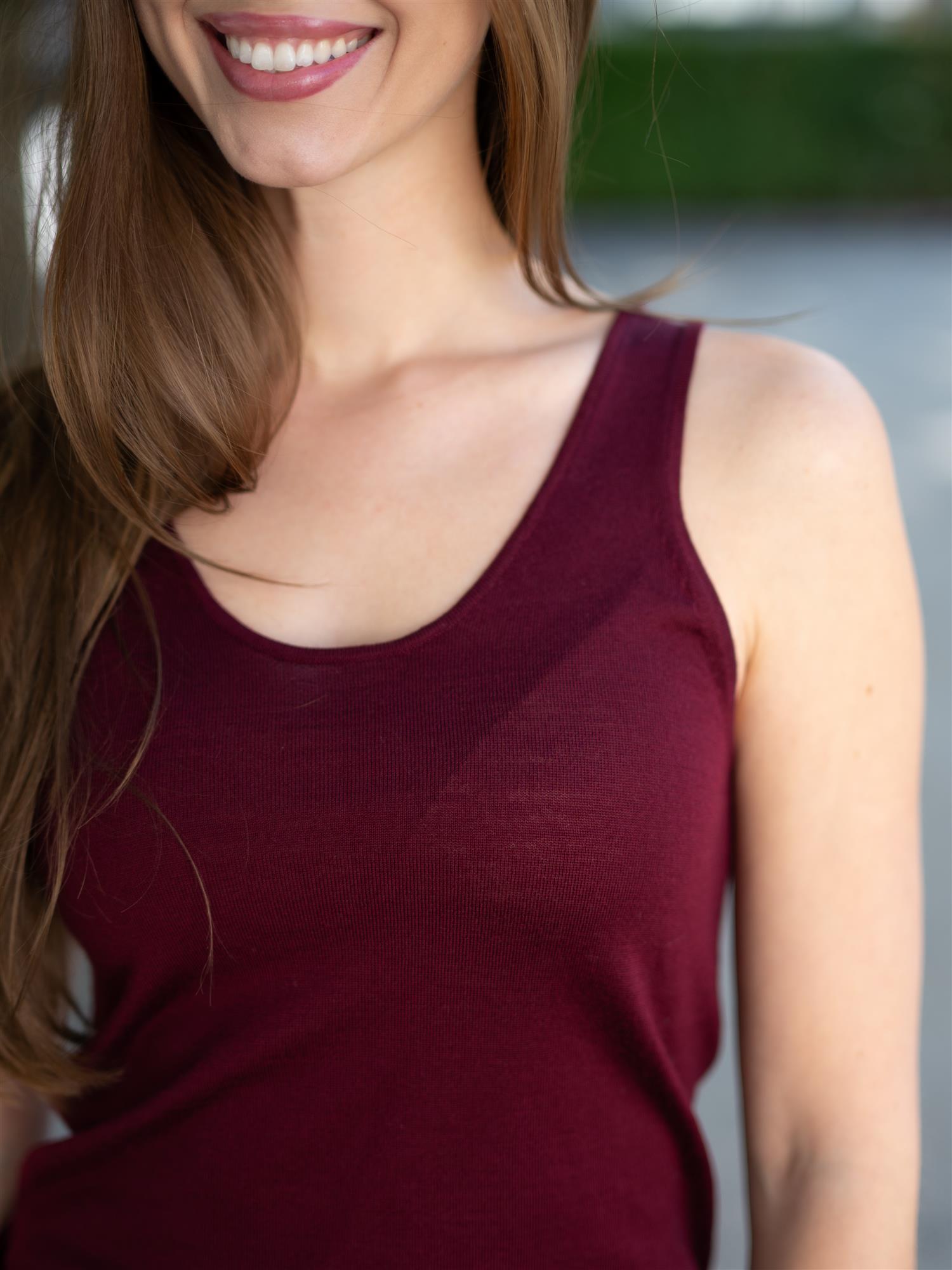 Emmie Tank Top Plum