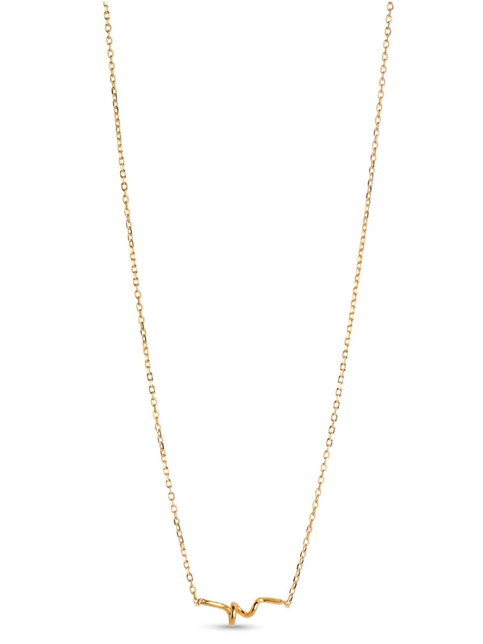 Enamel Necklace Twist