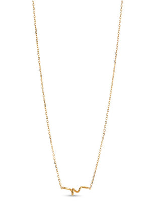 Enamel Necklace Twist