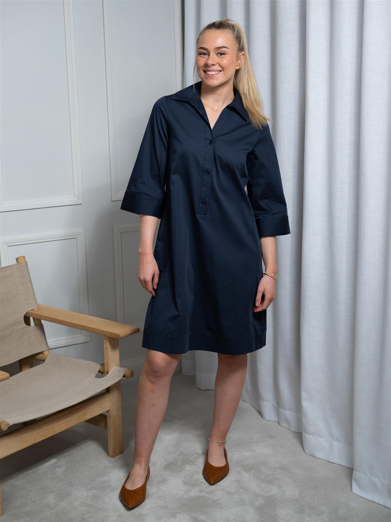 Angoor Dagmar Dress Night Blue