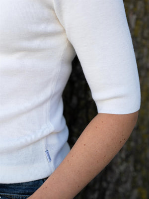 Ella&il Melly Merino Tee White