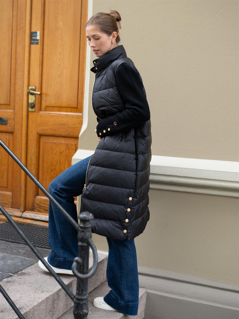 Busnel Celia Down Coat Black