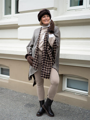 Ella&il Maud Merino Sweater Beige Melange