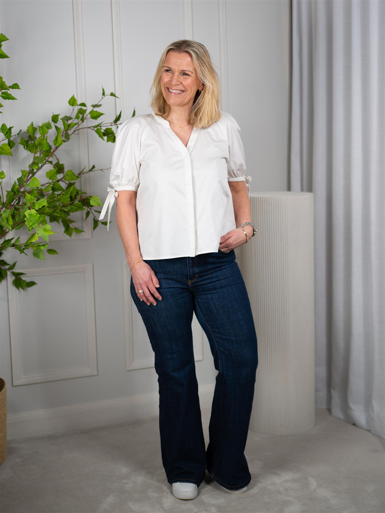 Camilla Pihl Liza Blouse Cream