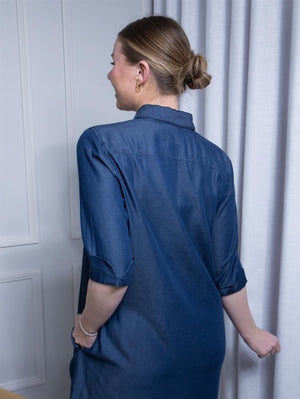 Stenströms Aud Dress Dark Blue